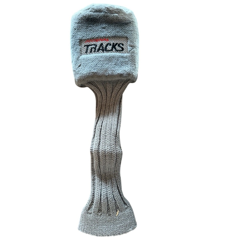 NIB TRACKS vintage knit golf club headcovers numbered club markings